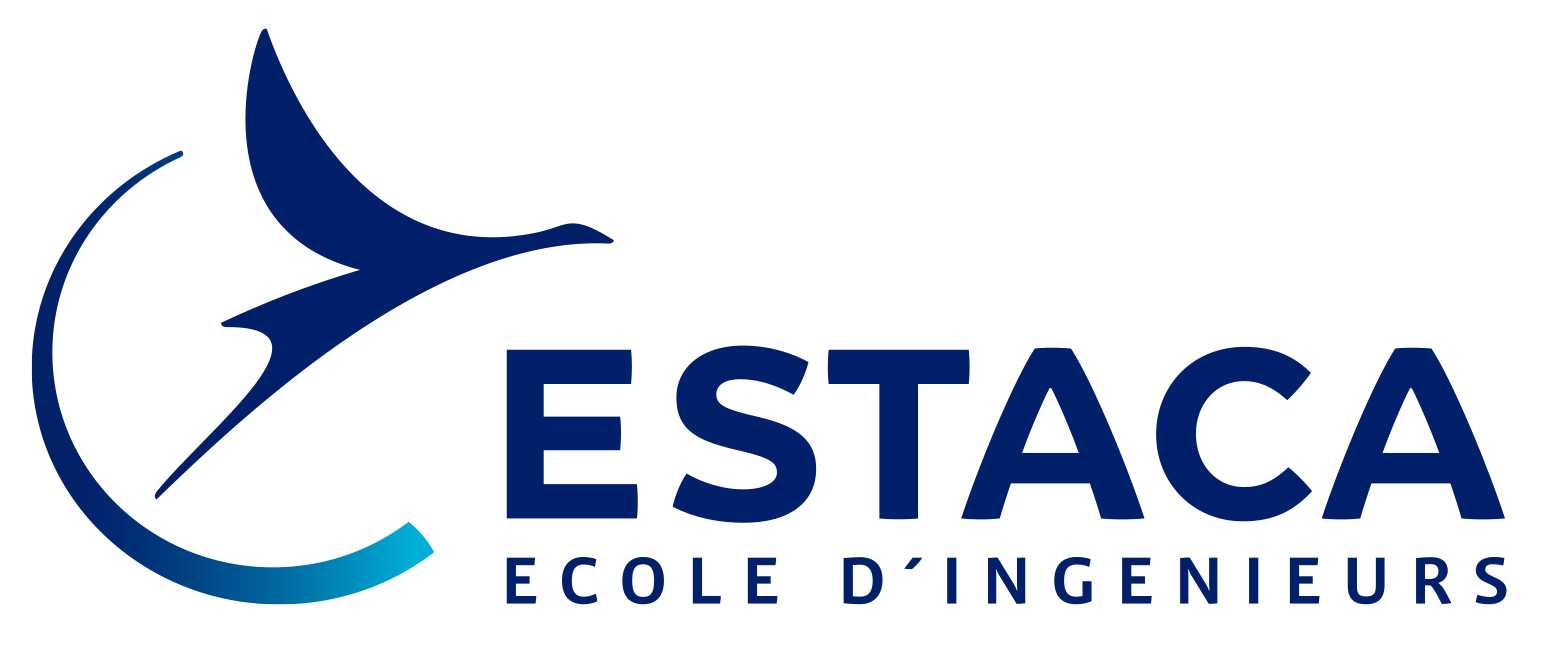 Logo de notre école, l'ESTACA, partenaire de l'ESTACA Formula Team