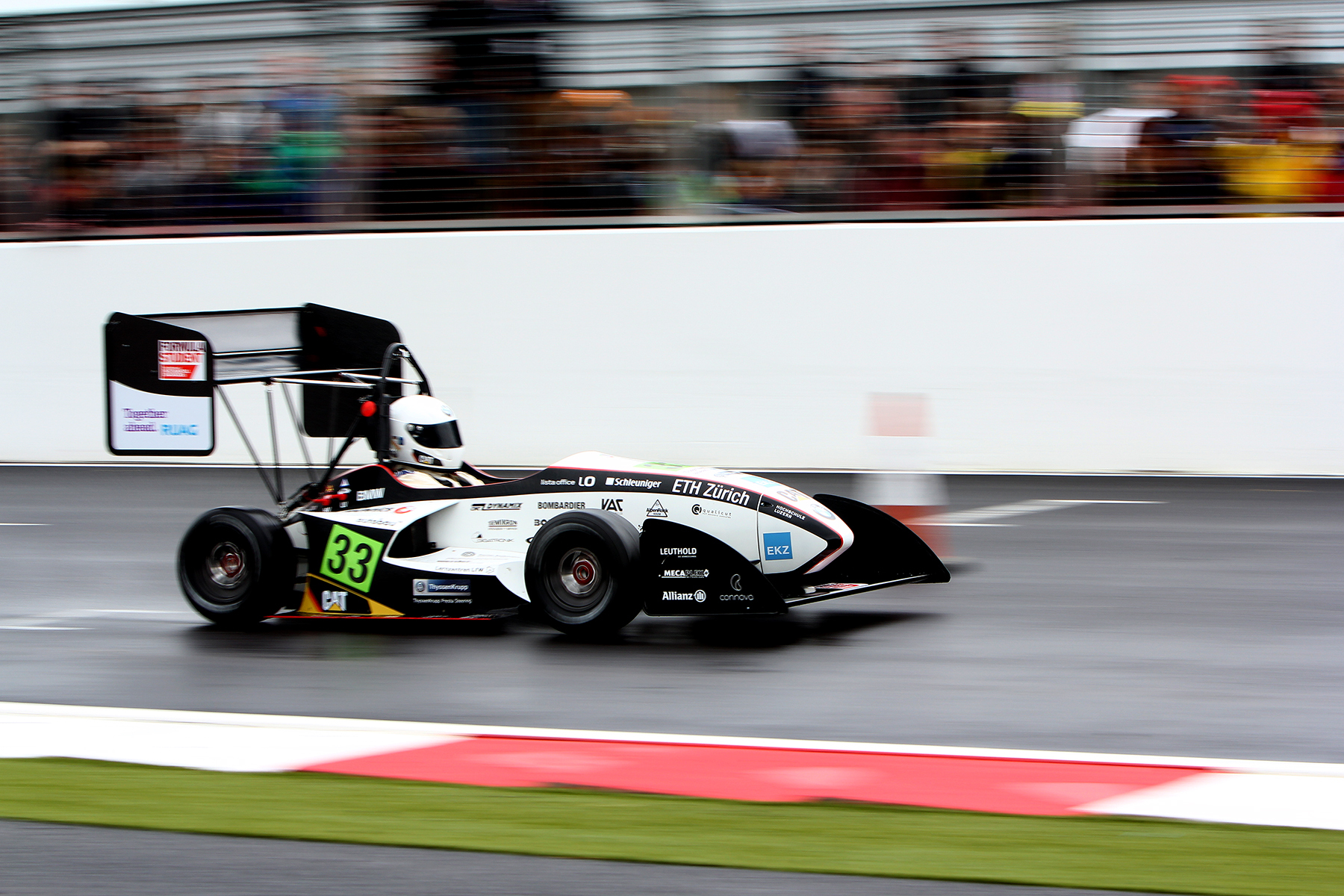Epreuve de l'accélération lors des Formula Student